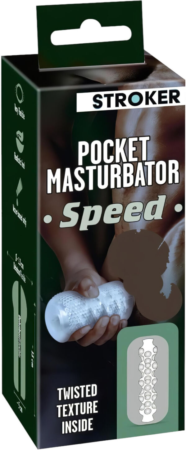STROKER Speed - transparent butt masturbator
