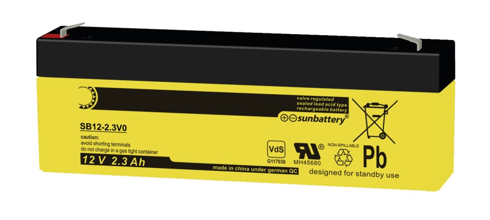 ABUS Security Center ABUS VdS Akkumulator 12 V, 2,3 Ah BT2020