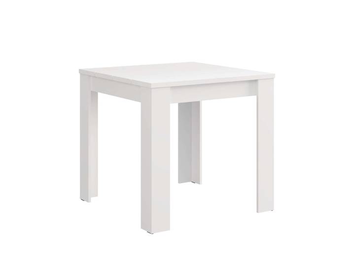 Esstisch HOME AFFAIRE Spoleto, Esstisch, Küchentisch, Speisetisch, Familientisch , weiss (opaque weiß, weiß, weiß), B:80cm H:75,6cm T:80,2cm, Tische, Esstisch, Charakterstarke 4-Lamellen-Platte, 4 Farben, 2 Grössen – top modern