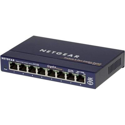 NETGEAR 8-Port GB Switch, lüfterlos