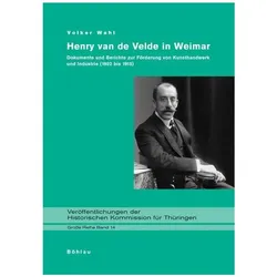 Henry van de Velde in Weimar, Biografien von Volker Wahl