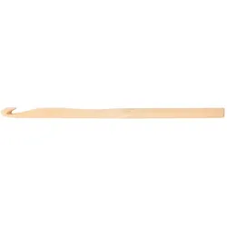 buttinette Wollhäkelnadel, Bambus, Länge: 15 cm