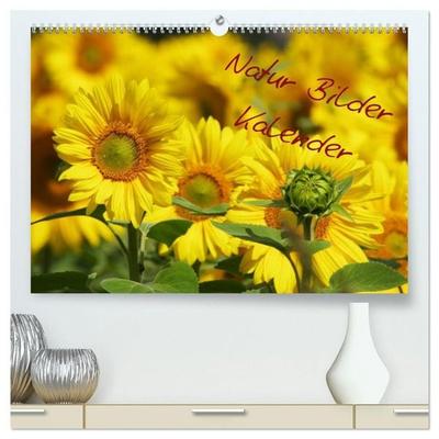 Natur Bilder Kalender (hochwertiger Premium Wandkalender 2027 DIN A2 quer), Kunstdruck in Hochglanz