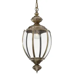 Ideal Lux Pendelleuchte NORMA SP1 BIG, E27, Messing antik IDEA-005911
