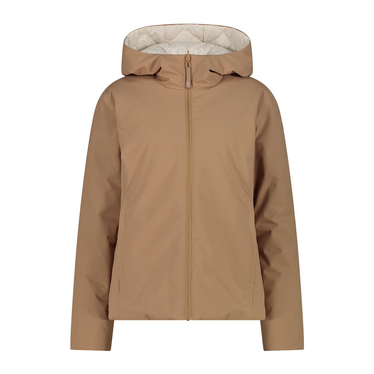CMP Woman Reverse Jacket FIX Hood malto (P814) 40 34K0026-P814-40