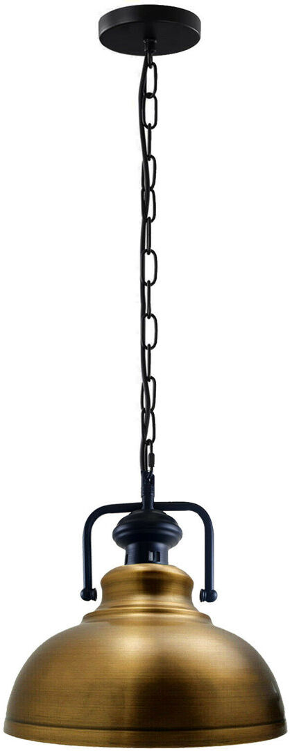 Borough Wharf Barringer 1 - Light Pendant Yellow Brass 120cm H X 29cm W