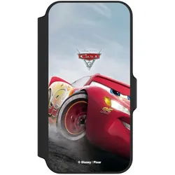 Nivocase Klapphülle für Apple iPhone 13 Mini Handyhülle aus Kunst Leder NIVOflip schwarz Cars Lightning (Apple iPhone 13 mini), Smartphone Hülle, Schwarz