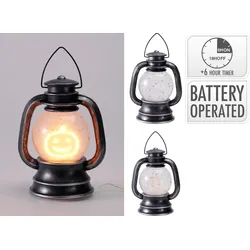Laterne LED HALLOWEEN (H 19 cm) - H 19 cm
