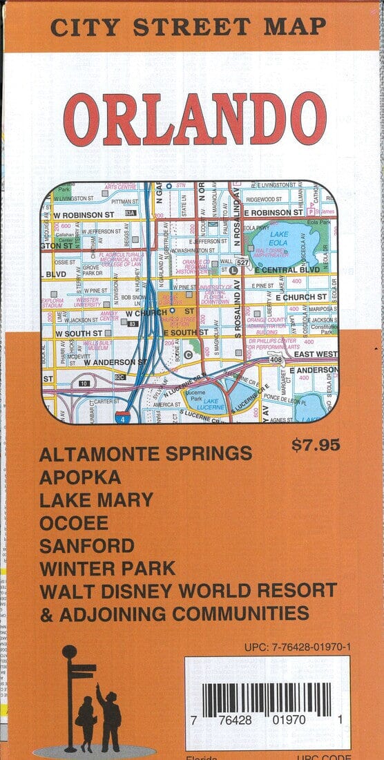Carte des rues d'Orlando City   GM Johnson