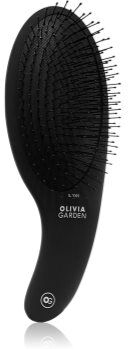 Olivia Garden Black Label CURVE Board&Nylon bristles escova de cabelo para fácil penteado de cabelo Black 1 un.. Black Label CURVE Board&Nylon bristles