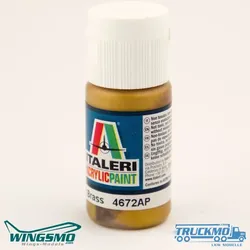 Italeri Acrylfarbe Messing glänzend 20ml 4672