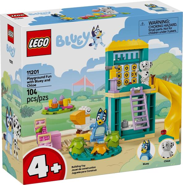 LEGO® Bluey 11201 Bluey und Chloe auf dem Spielplatz