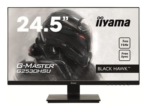 Iiyama G-MASTER Black Hawk G2530HSU-B1 - LED-Monitor - 62.2 cm (24.5") (BW_G2530HSU-B1)