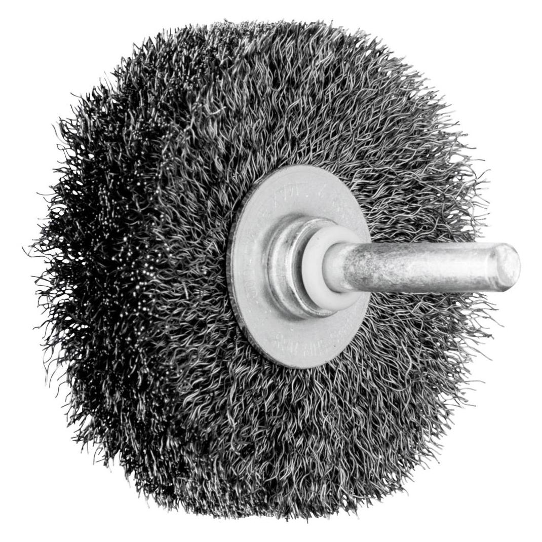 Pferd Rundbürste mit Schaft. ungezopft RBU 6015/6 ST 0.20 VPE: 10 (RBU 6015/6 ST 0,20)