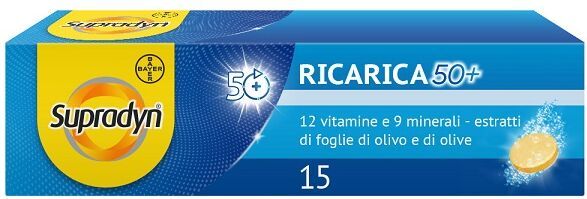 Bayer SUPRADYN RICARICA 50+ 15CPR EF