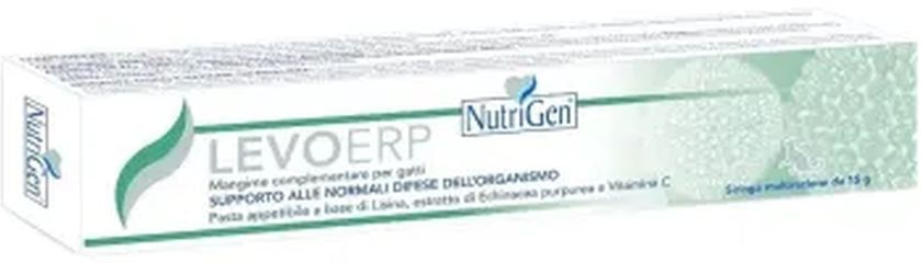Nutrigen Levoerp Gatto Pasta In Siringa 15G