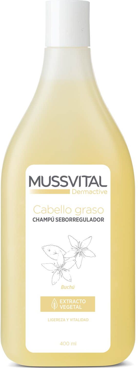 MUSSVITAL Dermactive Cabello Graso Champú Seborregulador 400ml