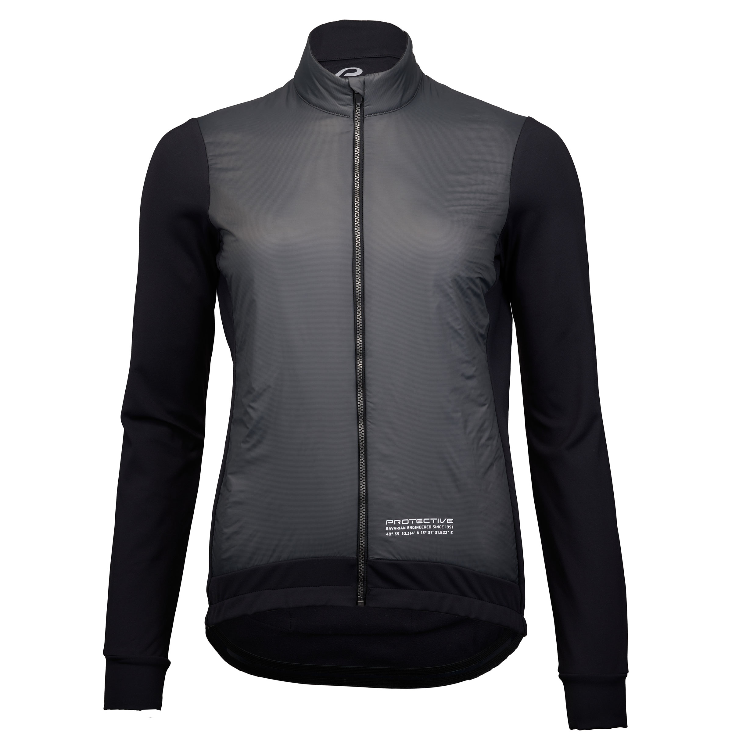 Protective White Marble Damen Isolationsjacke schwarz Größe XXL Gravel Isolierend Wasserabweisend