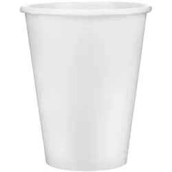 MONOUSO - Karton Kaffeebecher To Go Weiß 12Oz/360ml (600 Stück)