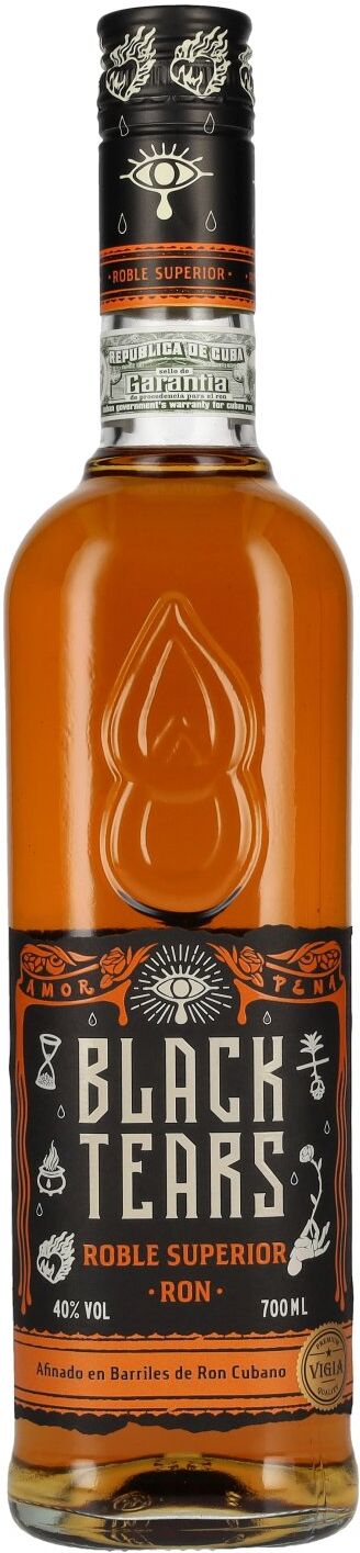 Black Tears Roble Superior Rum 40% Vol. 0,7l