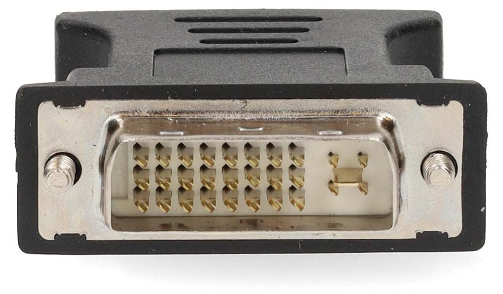 Nedis CCGB32902BK DVI-D naar VGA adapter, Zwart
