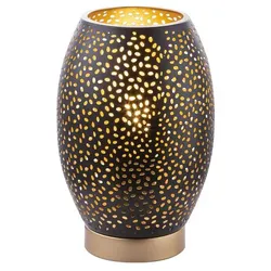 Globo 24002S Narri Tischleuchte Metall Goldfarben, 1X E27