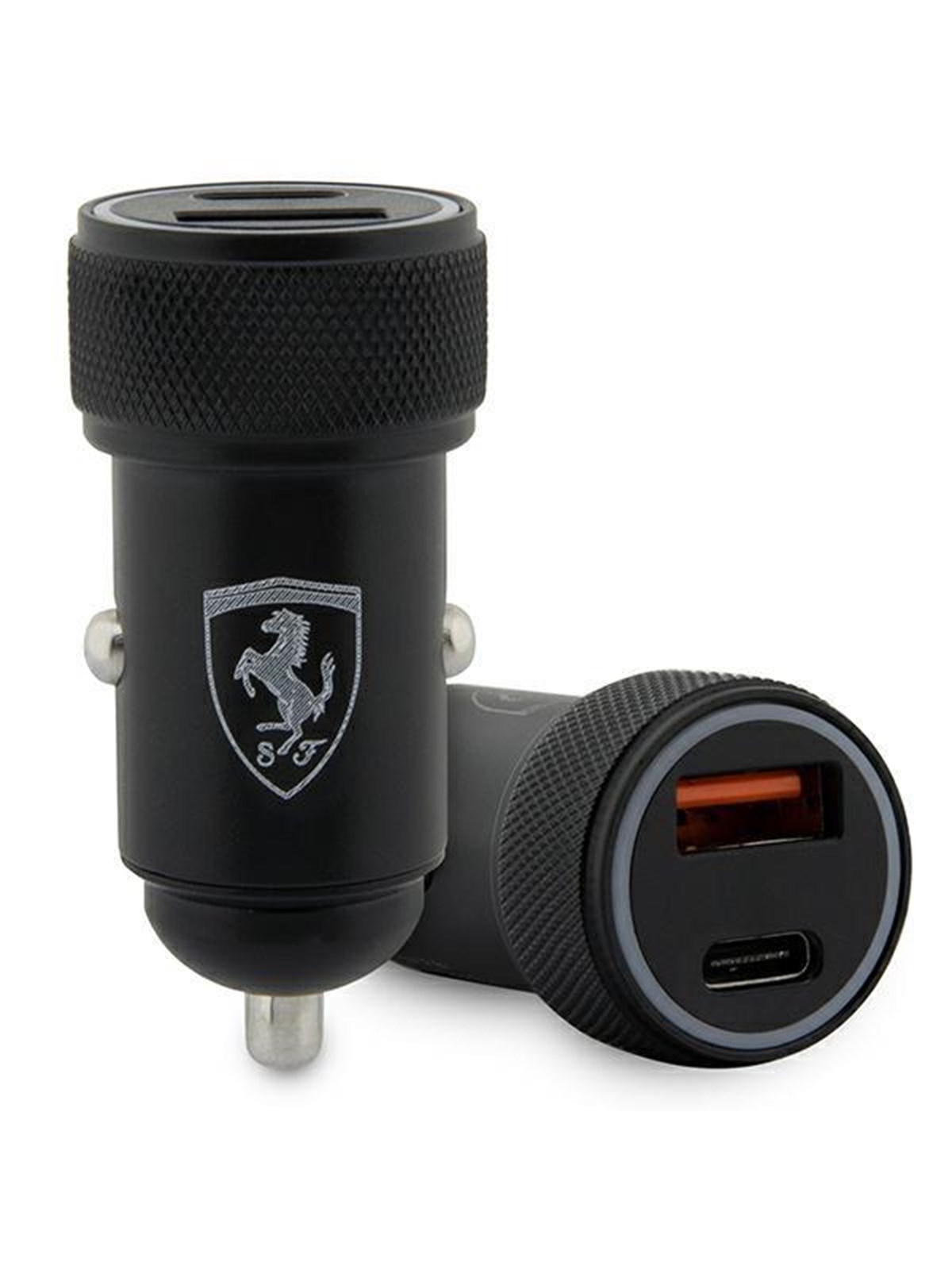 Ferrari PD-QC 3.0 20W Fast Charge Car Charger - Black