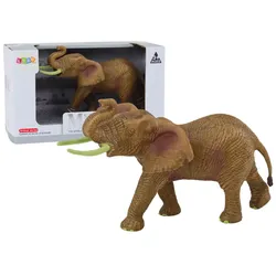 Sammelfigur Afrikanischer Elefant mit erhobenem Rüssel Safari