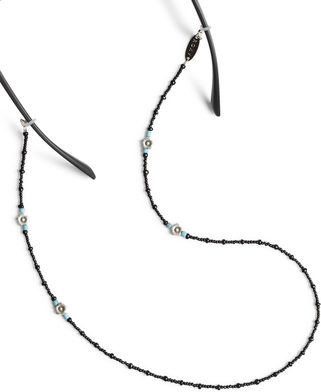 Sonnenbrille ROXY "Beads & Stones", Damen, schwarz (shiny schwarz), Sonnenbrillen Sonnenbrille shiny schwarz Einheitsgröße