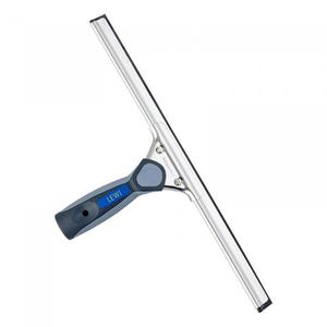 Lewi Fensterabzieher Bionic hart, für Glas, mit Gummilippe & Edelstahlschiene, Breite 35 cm