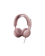Logitech Zone Wired 2 Headset On-Ear kabelgebunden aktive Rauschunterdrückung rosé (981-001620)