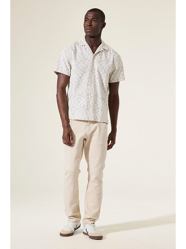 Garcia Hemd in Creme - L