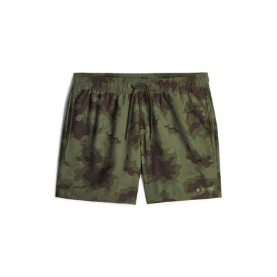 Badeshorts G-STAR "Dirik AO Badeshorts", Herren, Gr. XL, Normalgrößen, grün (four leaf clover cloud camo), Obermaterial: 100% Polyester, Badehosen Badeshorts
