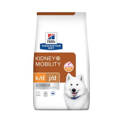 Hill's Prescription Diet k/d + Mobility Trockenfutter für Hunde zur Unterstützung der Nier 12 kg Futter