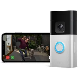Ring, Klingel + Türsprechanlage, Battery Doorbell Pro (Kabellos, WLAN)