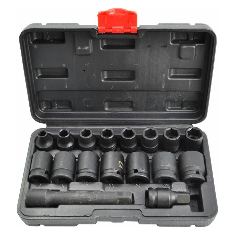 Awtools IMPACT STECKSCHLÜSSEL-SET 1/2 15-teilig (AW38680BL)