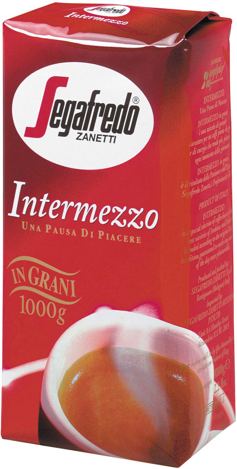Segafredo Kaffeebohnen INTERMEZZO 1,0 kg 899232