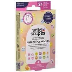 WILD STRIPES Anti-Pickel Patches Smile Stop