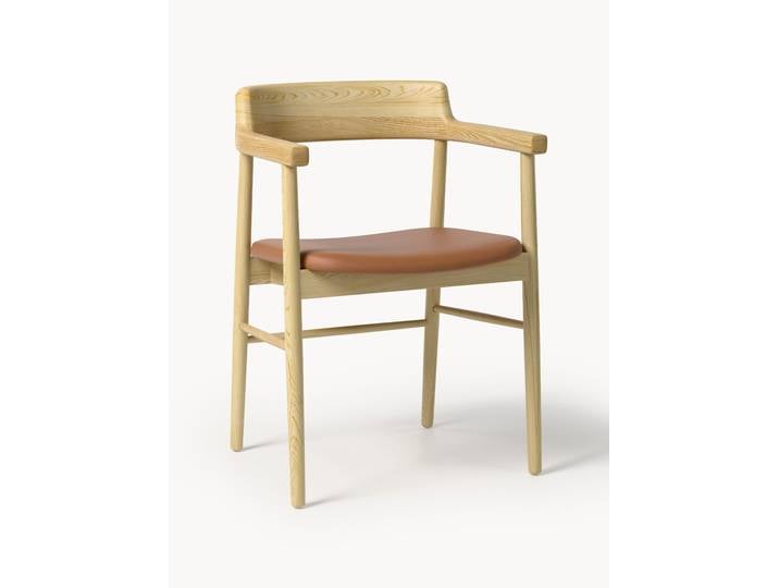 Chaise de salle à manger en chêne Bohr