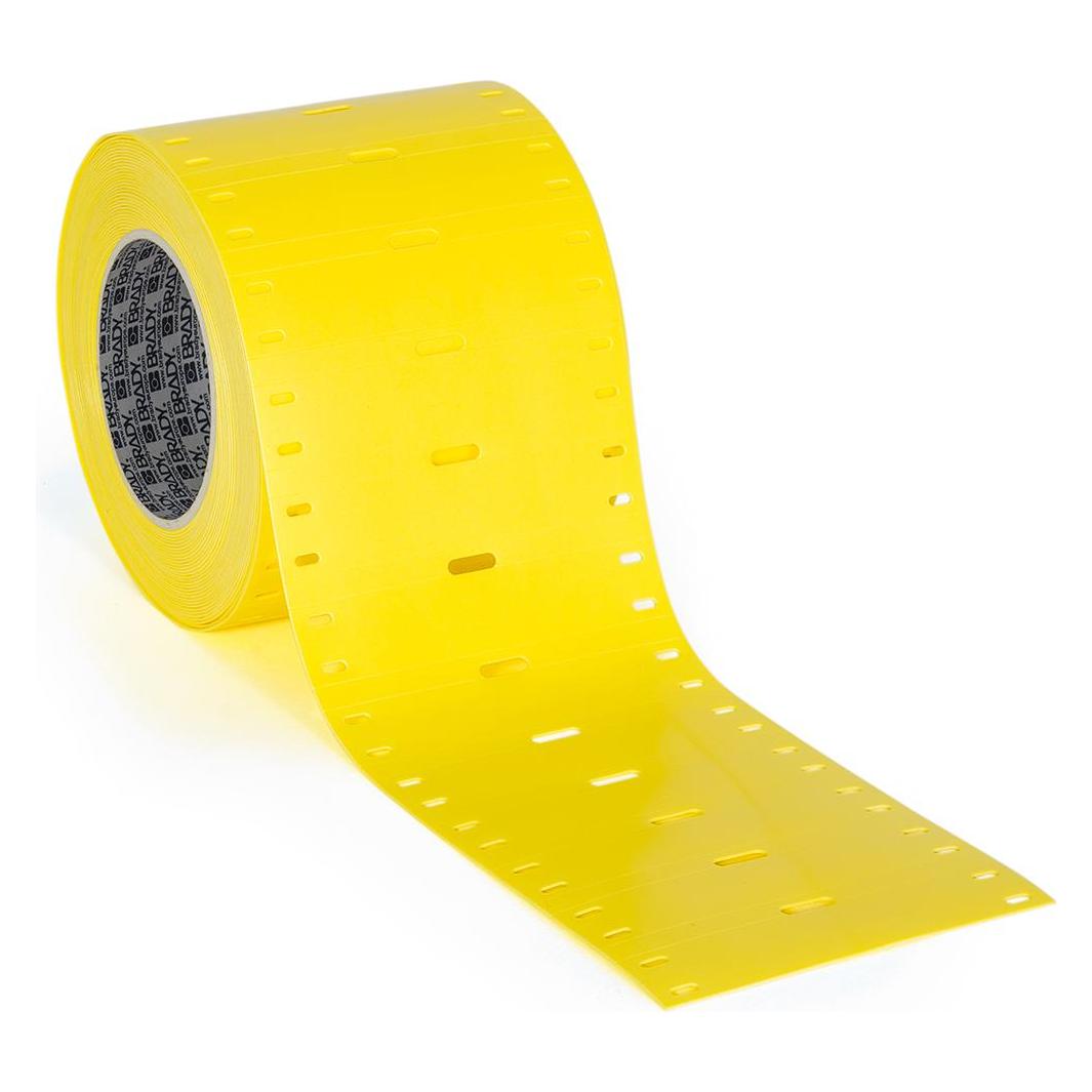 Brady THT-7515-348-YL, Kabelanhänger fürs Verkehrswesen, Gelb, Matt, 75.00 x 15.00 mm, für THT-Pri (75 mm) (THT-7515-348-YL)