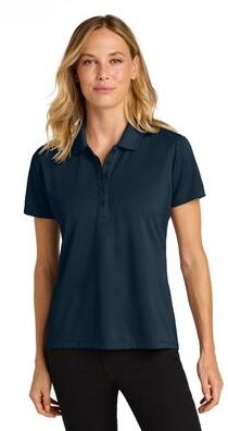 Port Authority LK240 Women's Wearever Performance Pique Polo Shirt in River Blue Navy size 6XL   Polyester