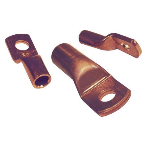 RS PRO Ring-Rohrkabelschuh, Unisoliert, Braun, aus (WOKAC0350001005)