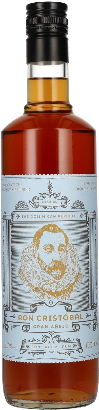 Ron Cristóbal GRAN AÑEJO Rum 40% Vol. 0,7l