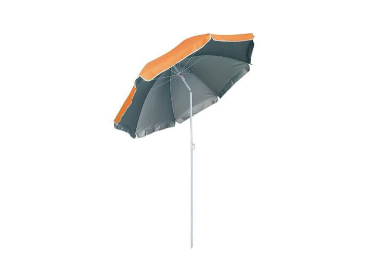 Sonnenschirm EUROTRAIL UPF 50+ , orange, Standschirme, Sonnenschirm