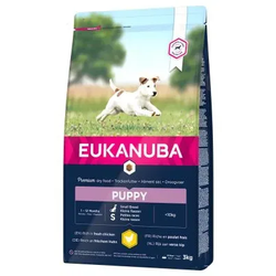 EUKANUBA Growing Puppy Kleine Rasse 3kg Huhn