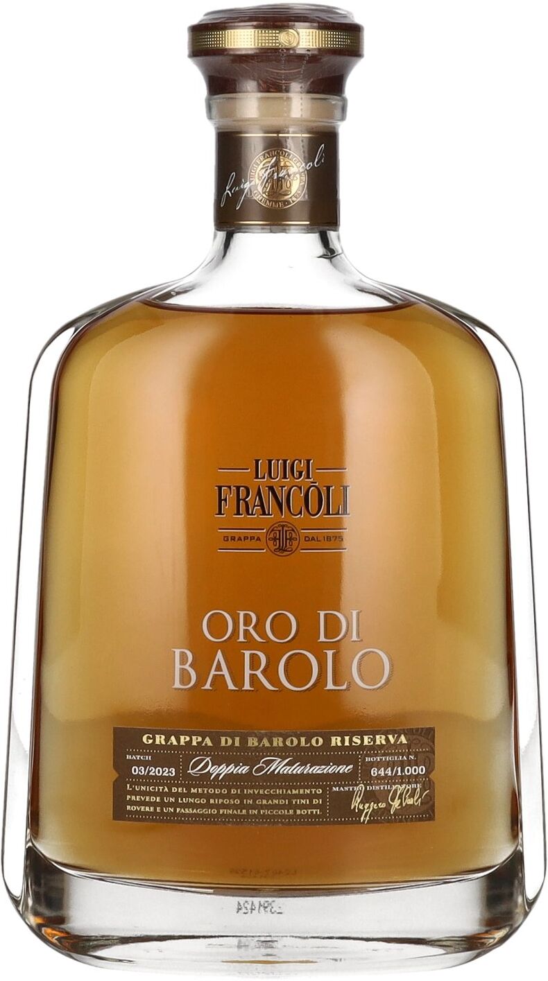 Luigi Francoli Grappa di Barolo Riserva Oro di Barolo 42,5% Vol. 0,7l