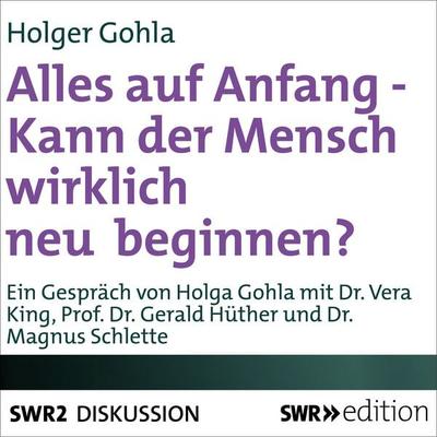 Alles auf Anfang - Holger Gohla, Audio, 9783956154768