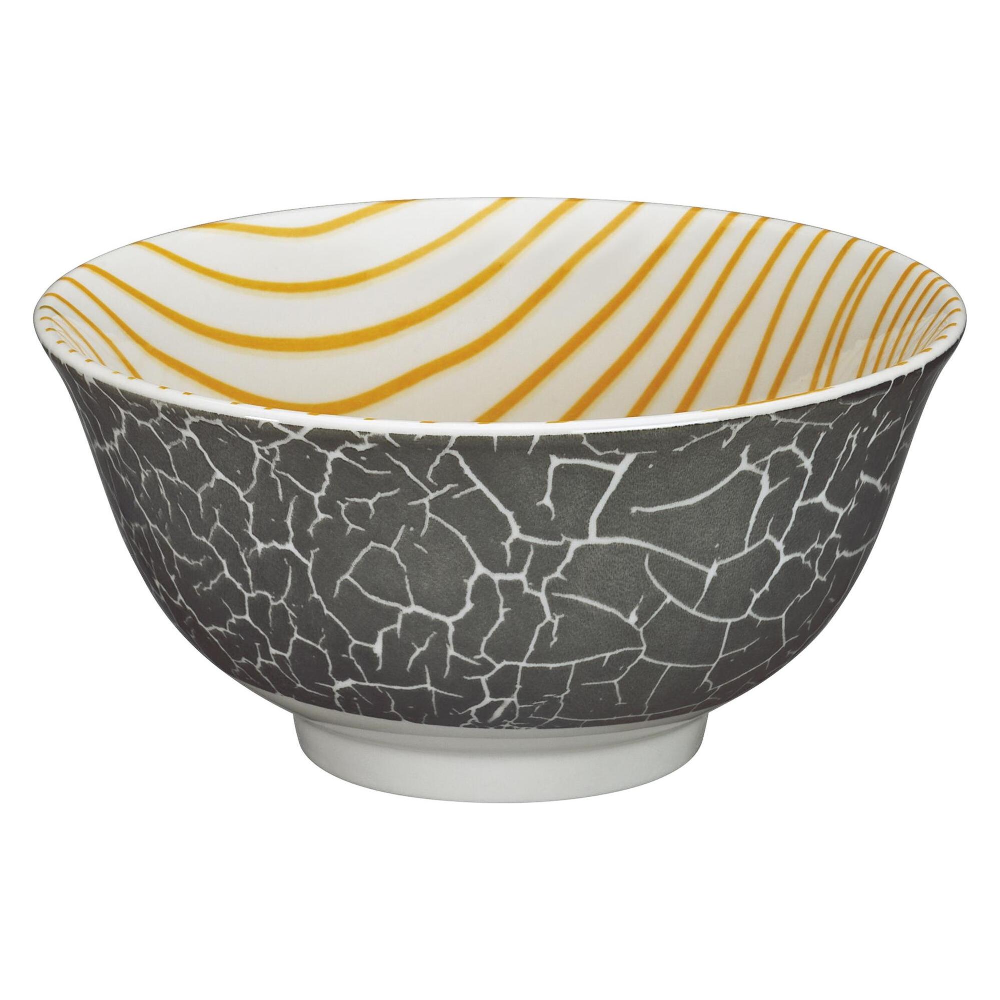 Cilio Bowl Amici Kritzel Porzellan 850 ml ø 18x8cm (18 cm, 0.85 l) (107913-139409.7913) Mindestbestellmenge: 6 Stück