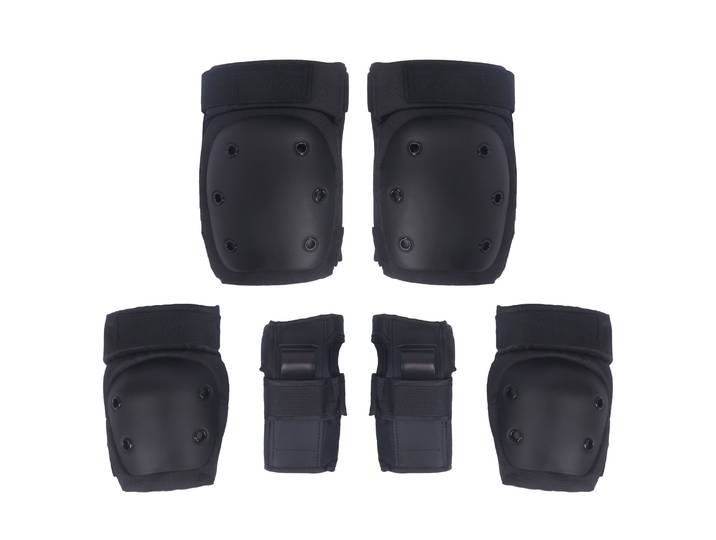 Skate Protektoren Set 3-teilig Grösse S schwarz