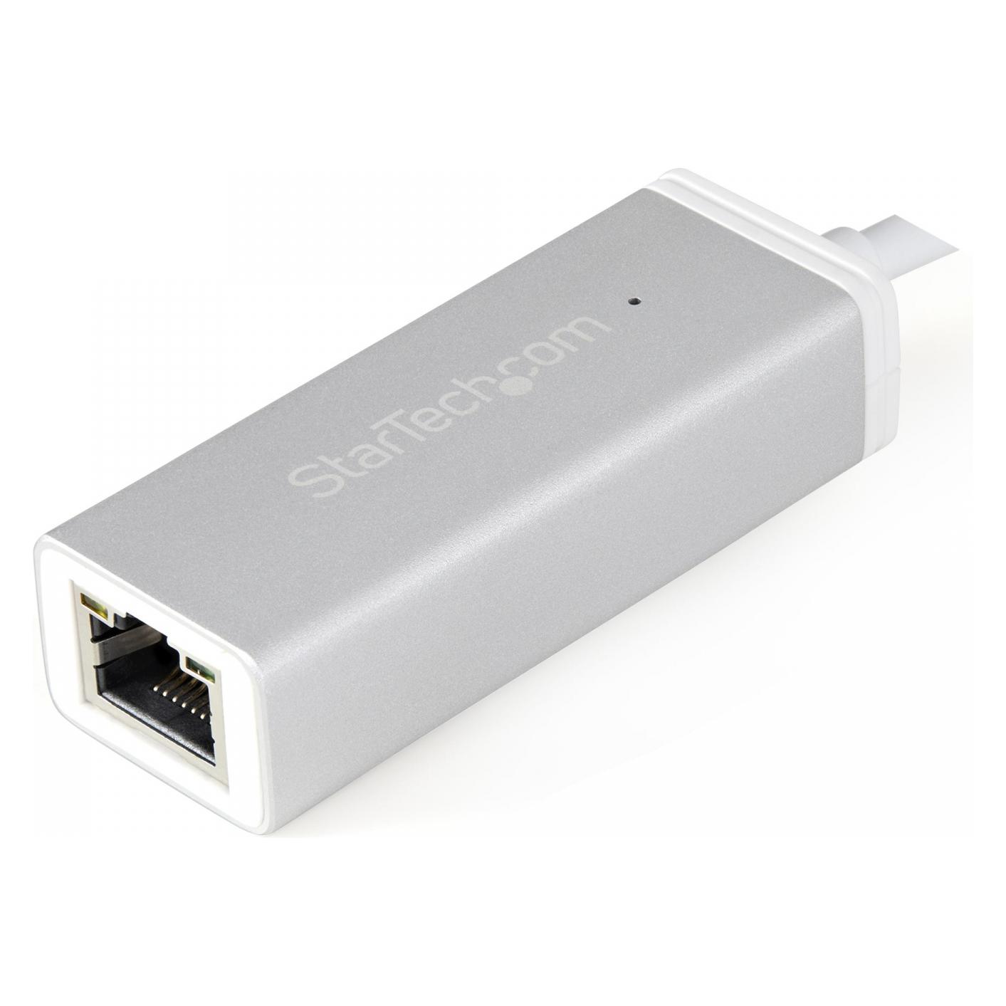 StarTech USB-C To Gbe Adapter - Silver (USB, RJ45 (1x)) (US1GC30A)